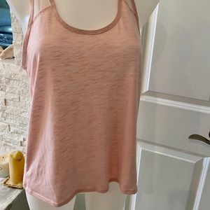 Light peach color work out tank